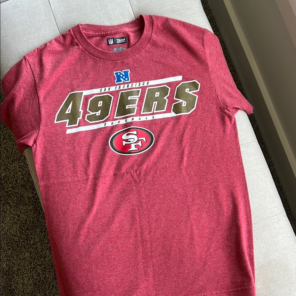 NFL Red San Francisco 49ers Short Sleeve Tee